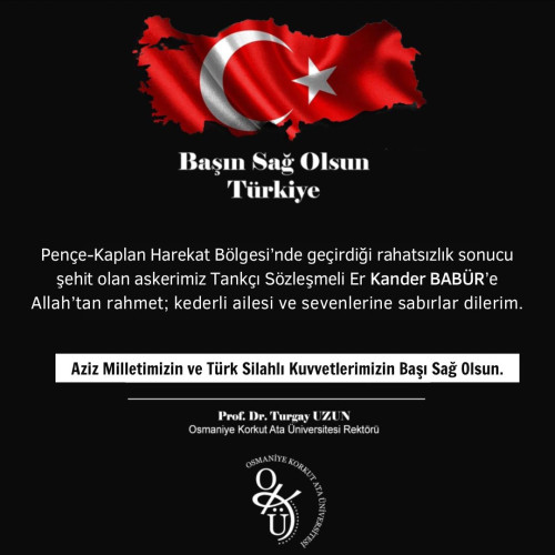 Başın Sağ Olsun Türkiye